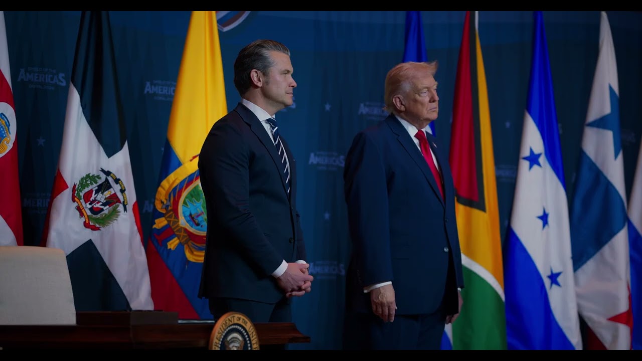 President Trump Delivers Remarks at the Shield of the Americas Summit
