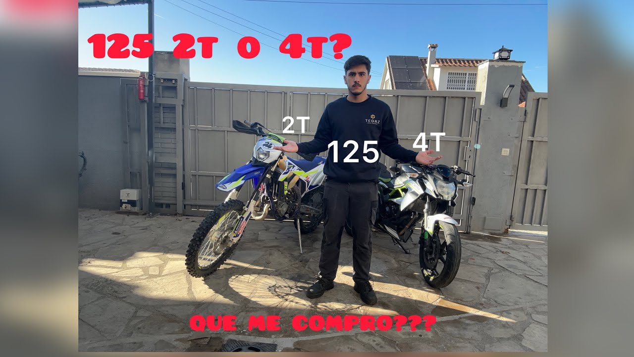 125 2T o 4T? QUE ES MEJOR??❓❗️