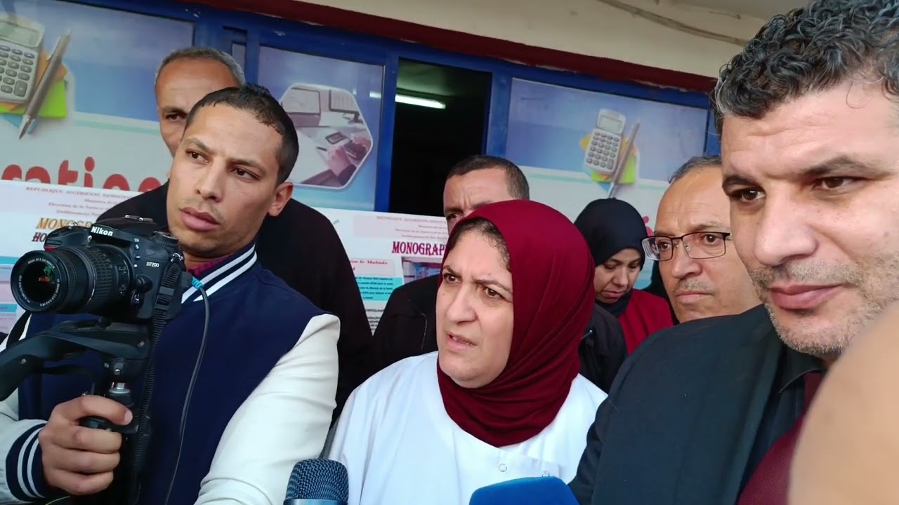 والي ولاية تيارت السيد علي بوقرة في زيارة لمستشفى يوسف دمرجي اليوم
