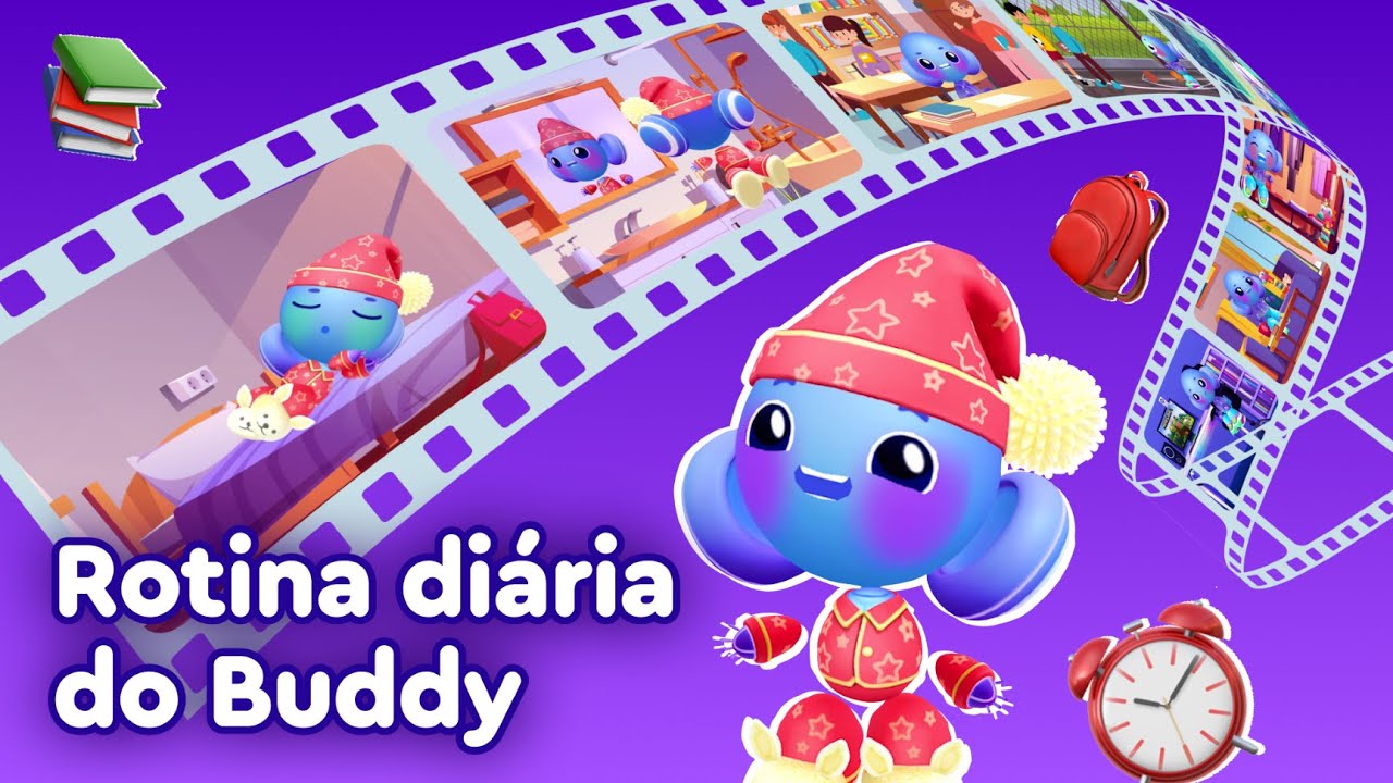 Minha Rotina em Inglês | Inglês para Crianças | Aprenda palavras em inglês com Buddy.ai