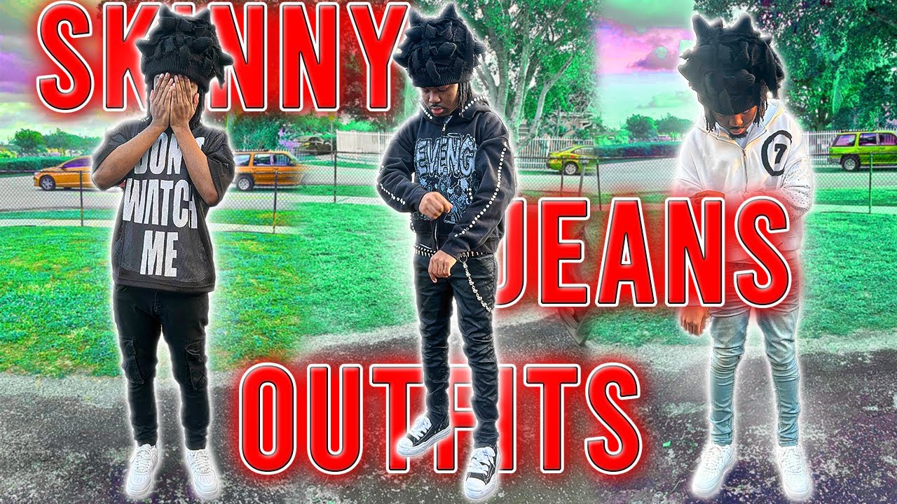 SKINNY JEANS OUTFIT STYLING IDEAS FOR MEN!! Outfits For Skinny Guys