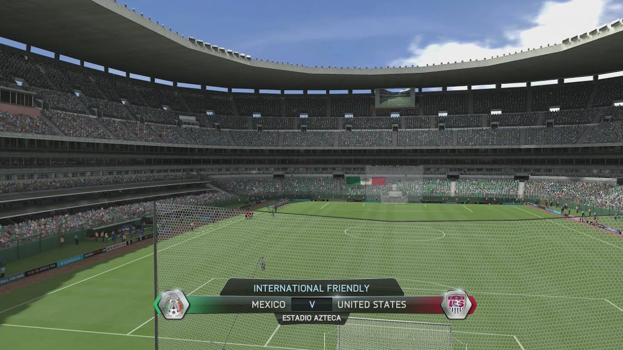 (PS4) FIFA 14 | Mexico vs United States | FULL GAMEPLAY [PlayStation 4 1080p HD Next Gen]