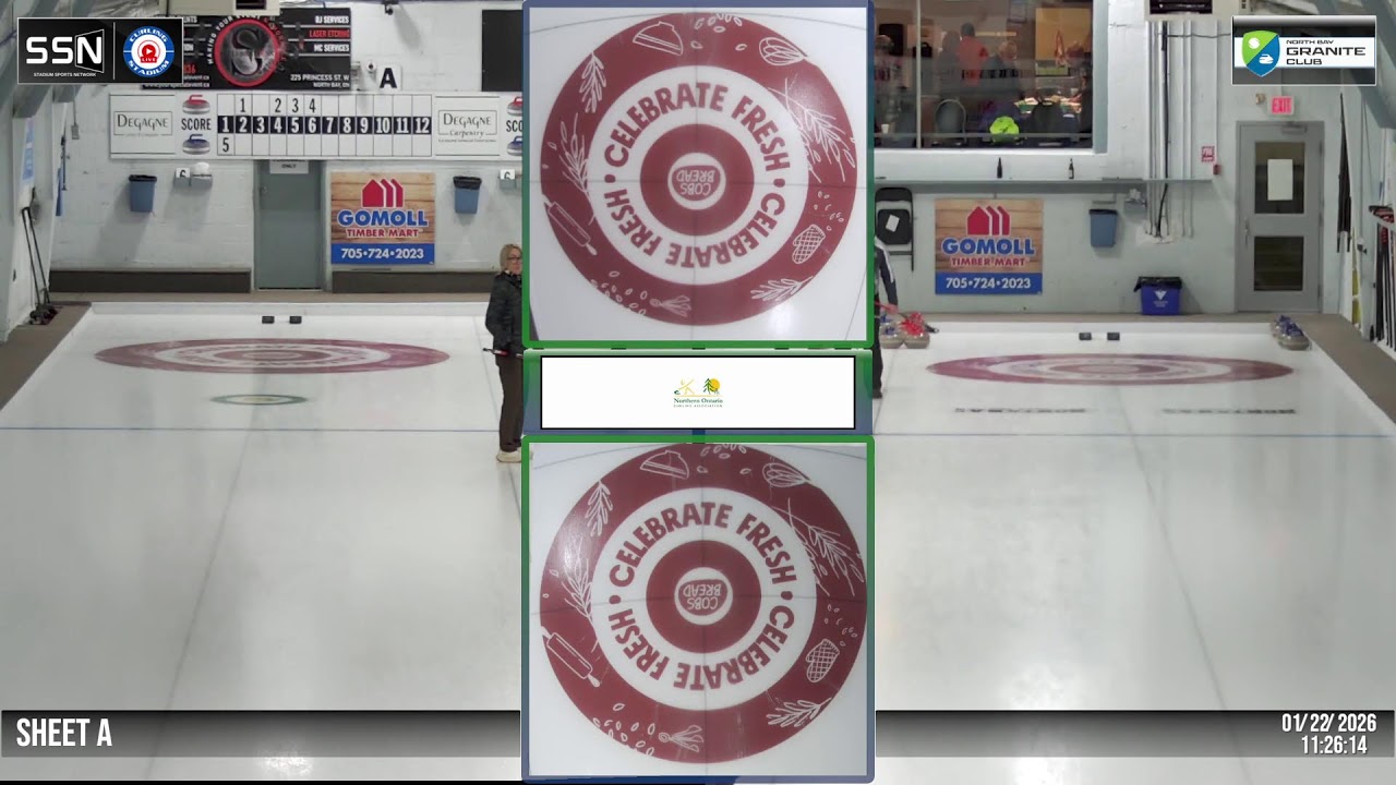 DWM Masters Bonspiel Semi’s, SHEET A | 01-22-26
