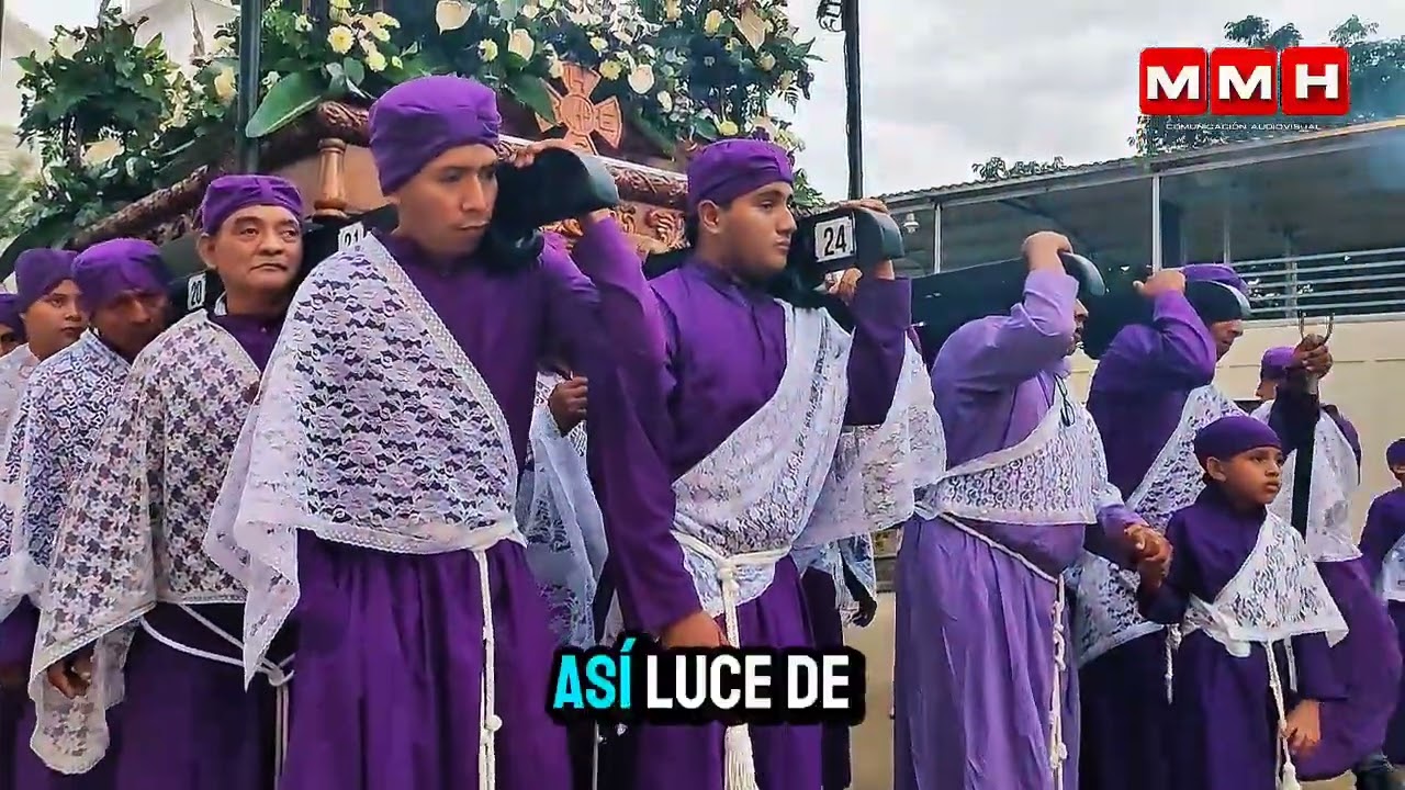 Segundo Viernes de Cuaresma en Nahuizalco, Sonsonate 2025.