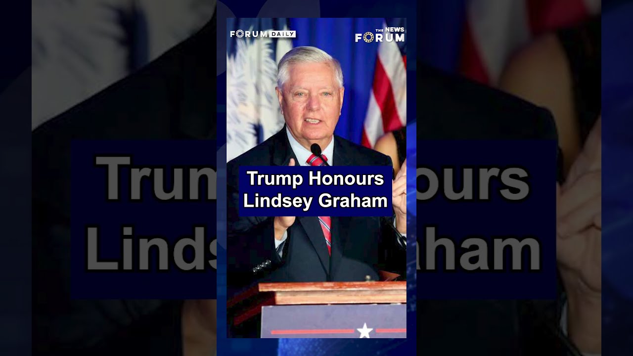 Трамп почтил память Линдси Грэма на похоронной службе