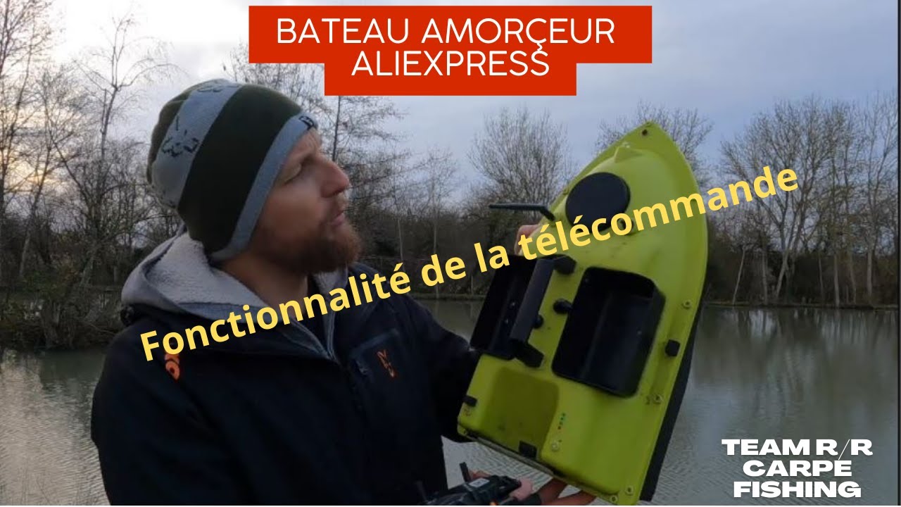 Как работает китайский GPS-кораблик D18B AliExpress?
