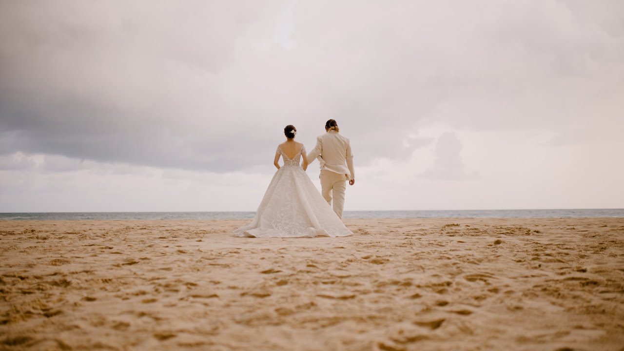 Best Wedding in Phuket. Wedding at Le Méridien Phuket Beach Resort. Wedding cinematic Phuket.
