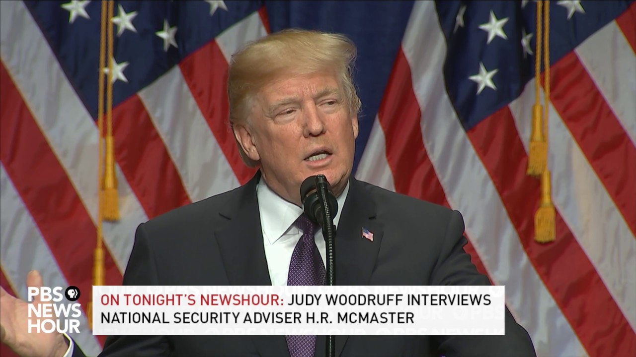 WATCH: President Trump discusses national security strategy
