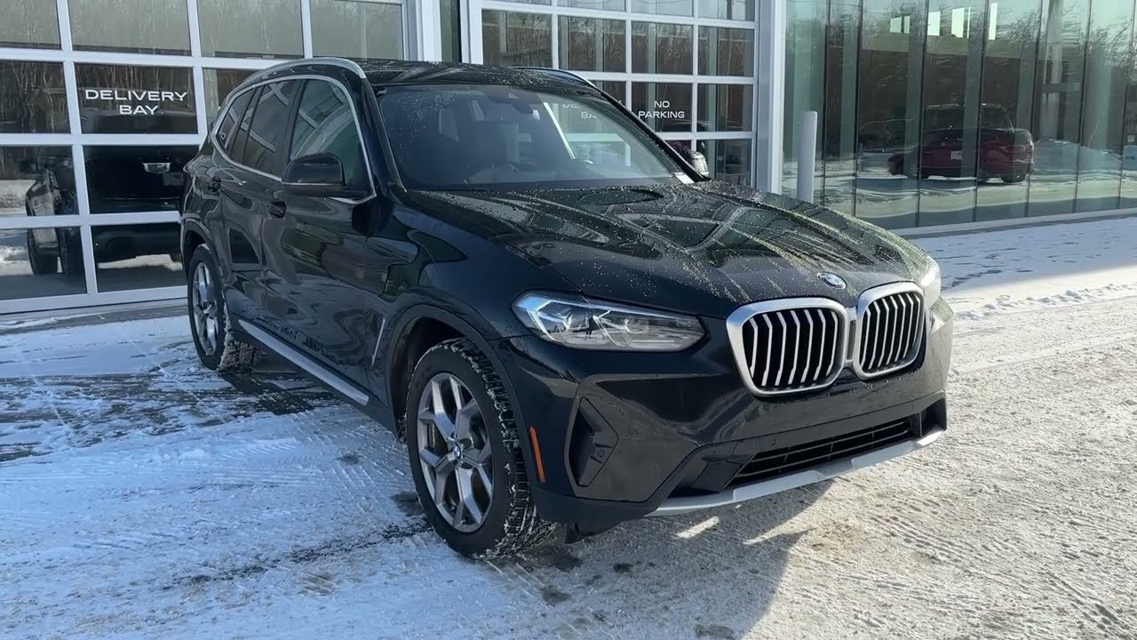 Black 2023 BMW X3 XDRIVE30I Calgary AB Wolfe Auto Group | Stock Number: CC3236X