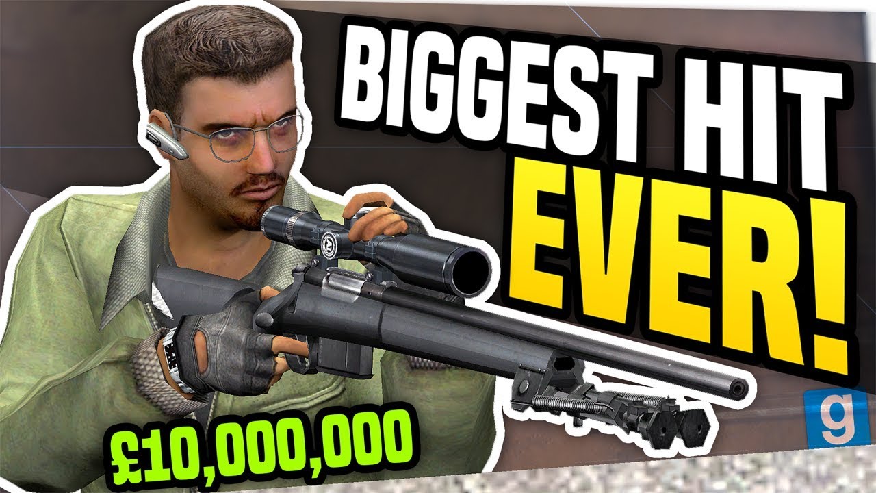BIGGEST HIT EVER - Gmod DarkRP | Hitman Becomes Rich!