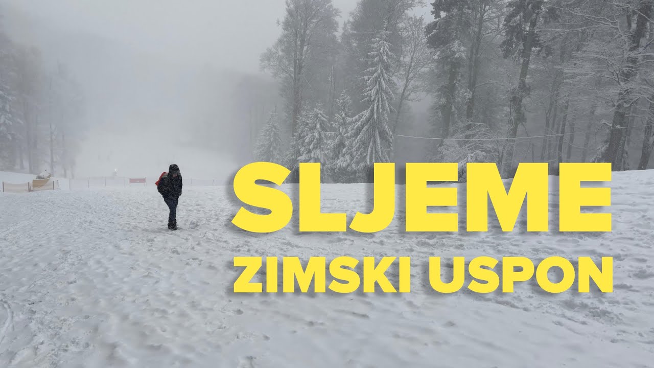 Medvednica - zimski uspon na Sljeme
