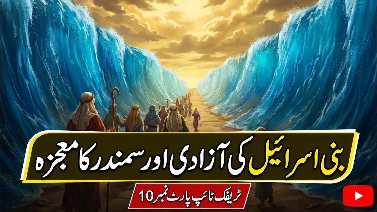 Bani Israel Freedom & The Miracle of the Sea | Prophet Musa (AS) Story Part 10@Story12g