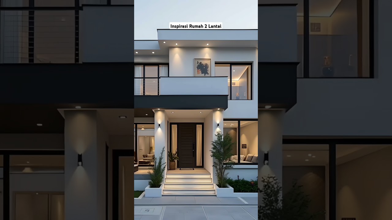 Inspirasi desain rumah | model rumah 2 lantai #rumah2lantai #rumahelegan
