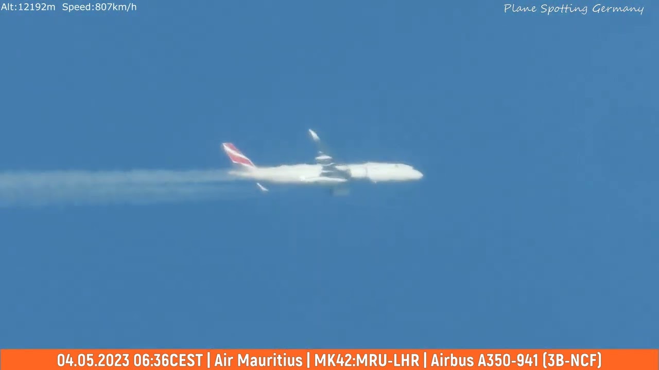 Air Mauritius MK42:MRU-LHR (04.05.2023)