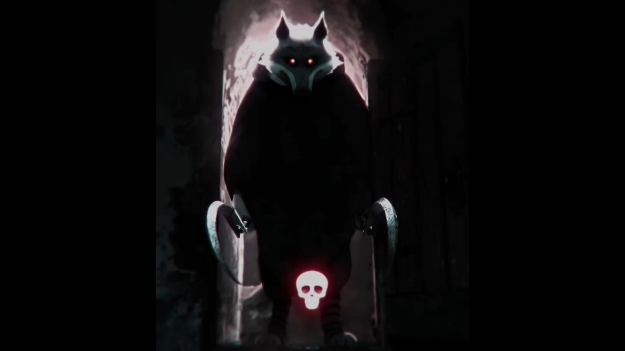 THIS WOLF IS SO SCARY...💀 | DEATH WOLF EDIT | SONG MANDA LINA  #edit #deathwolf