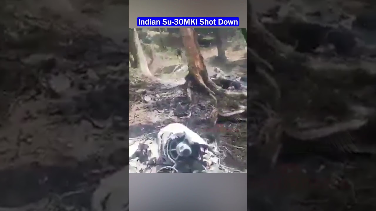 IAF Su-30MKI Crash Site Revealed &ndash; Indian Soldiers Secure the Wreckage