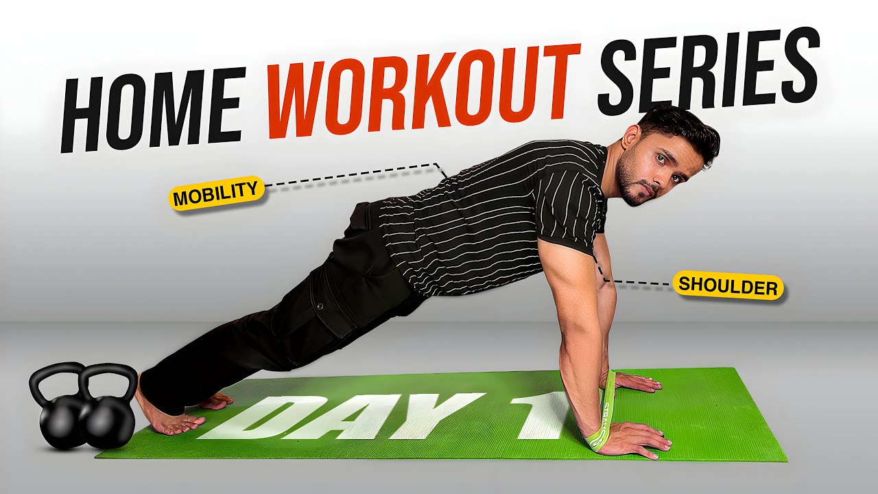 Day 1 - Intense Home Workout | Athlete Transformation