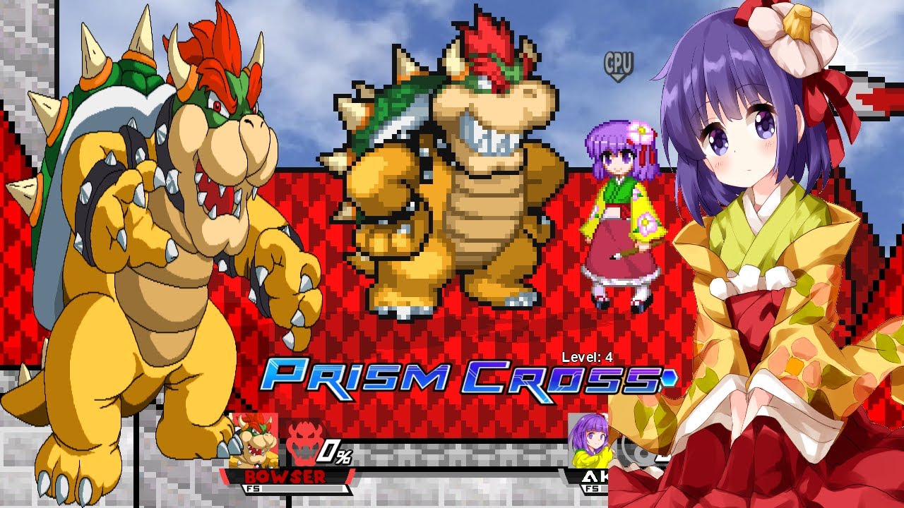 PRISM CROSS BOWSER VS GAUNTLET