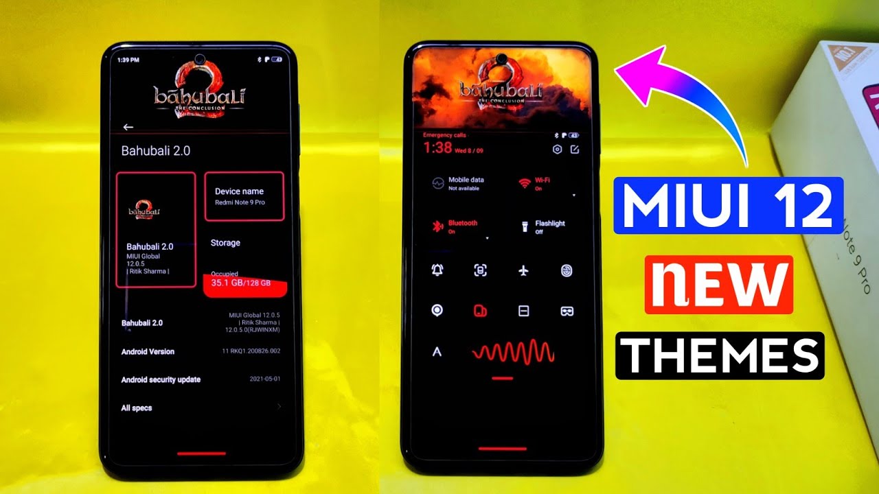Top Premium Themes for MIUI 12 | MIUI 12 New Premium Themes | Any Redmi And Poco Device|September