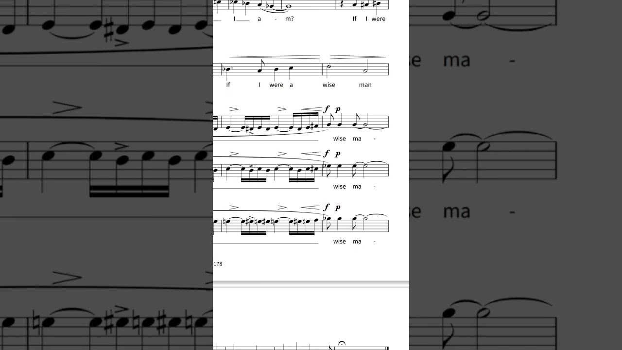 Choir reharmonization of Gustav Holst's famous song with Messiaen's scale #contemporarymusic #choir