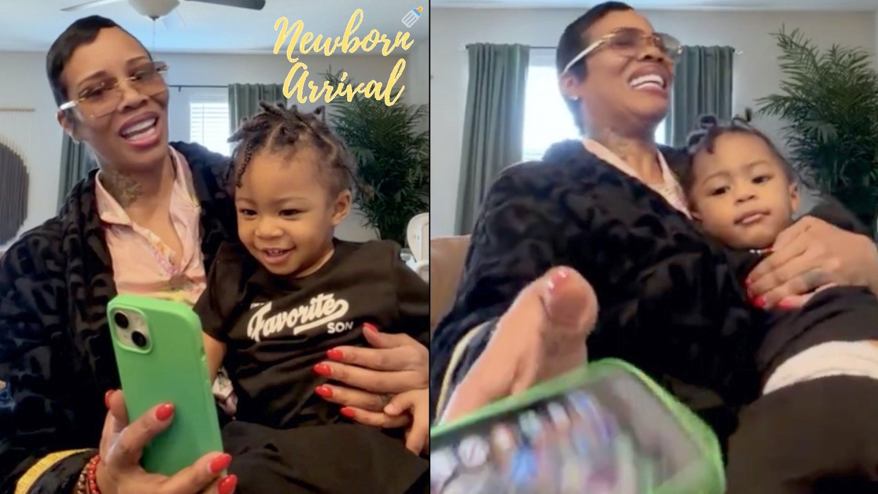 Rick Ross Ex Tia Kemp Teaches Grandson How To Use Her Iphone & Things Go Left! 💩