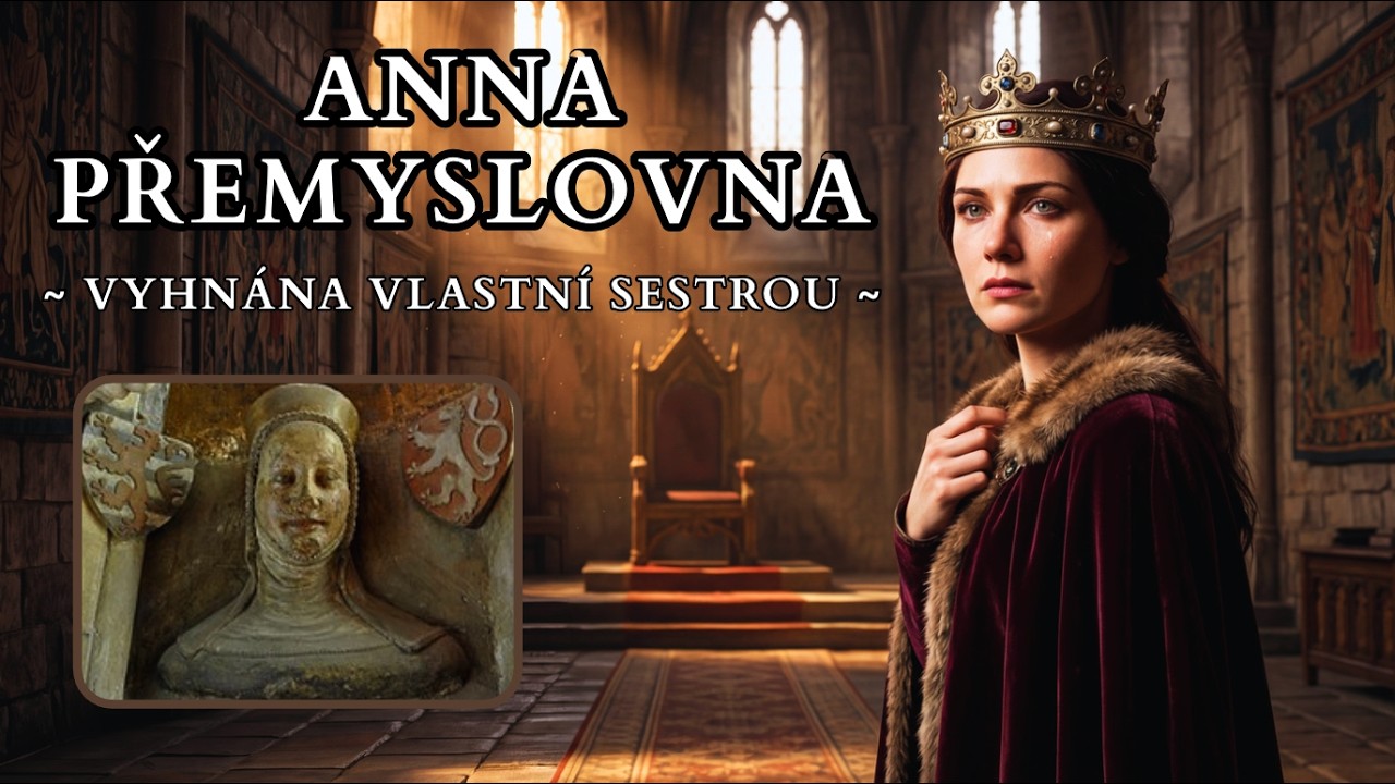 Anna Přemyslovna: Kr&aacute;lovna, kterou sestra vyhnala z vlasti | Dějiny Na Dobrou Noc