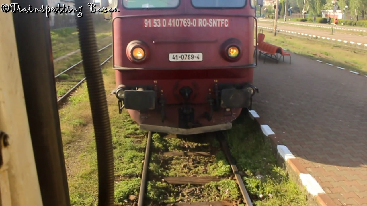 Cuplare locomotiva EA 769 la R 5401 in Gara Pascani