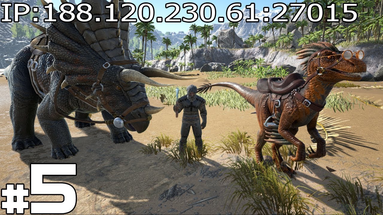 Прохождение ARK Survival Evolved Ragnarok - Жизнь на новом сервере. #5