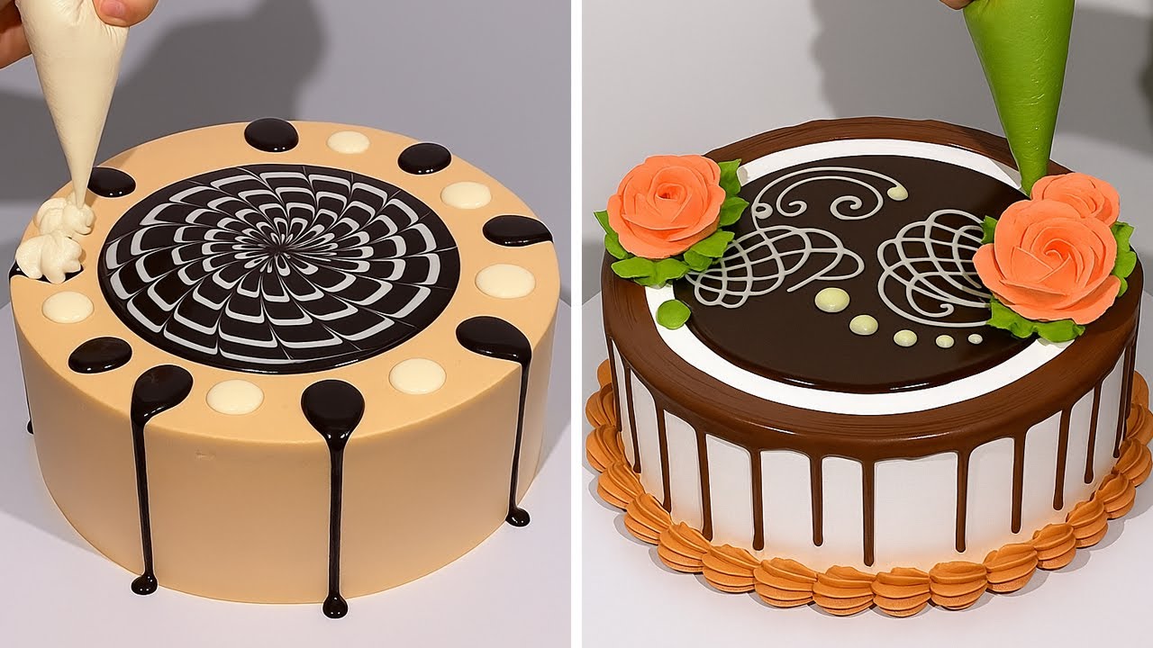 1000+ Amazing Chocolate Cake Decorating Ideas For New Everyone Cake Lovers 😱 Sweets Cake Recipe