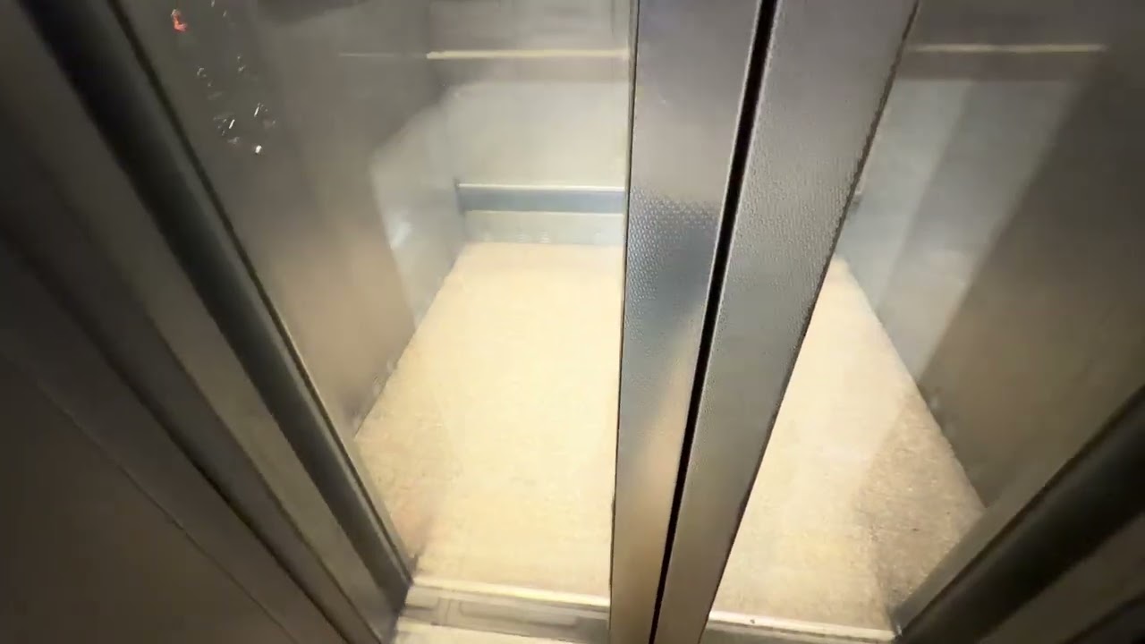 A Kone Monospace 3000 MRL Lift At The Khan Market Metro Station, New Delhi, India. (C-P.)