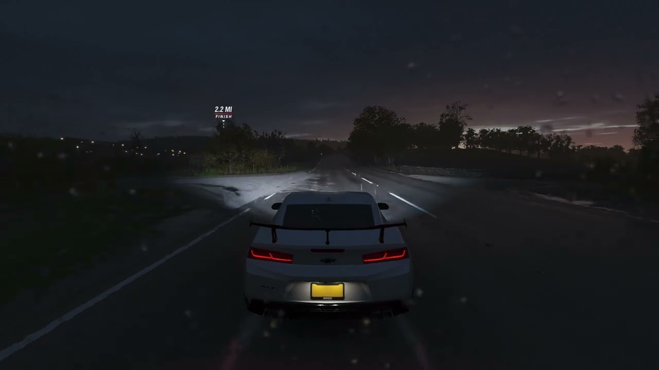She left me so i left the town late night drive