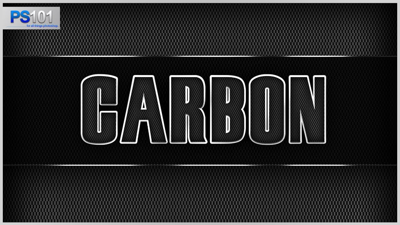 How-to create a Carbon Fibre Style Effect with Photoshop.