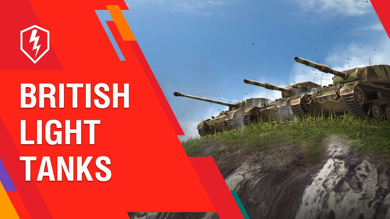 WoT Blitz. New British Light Tanks. Vickers Light 105