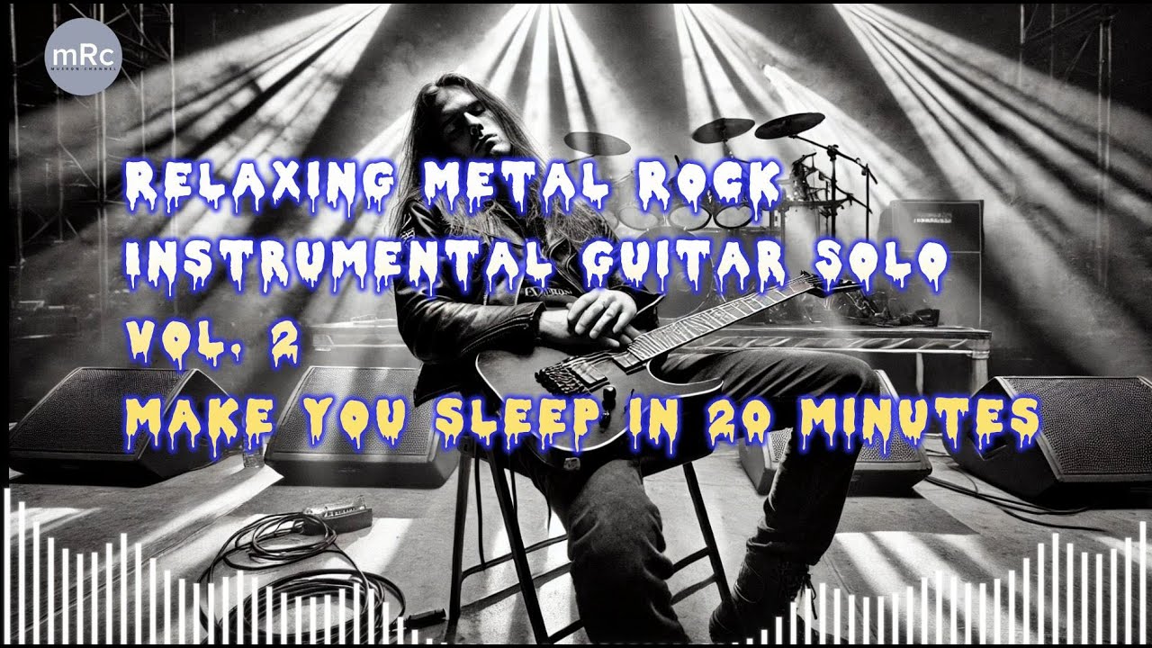 Relaxing Metal Rock Instrumental Guitar Solo   For Work, Study or Relaxation Vol  2