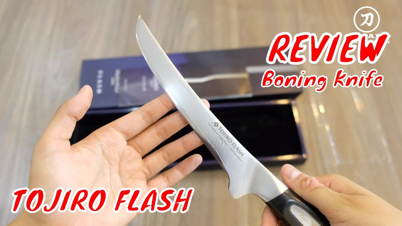 Đập hộp dao lọc xương Tojiro Flash 63 lớp xịn x&ograve; Nhật Bản - Tojiro Flash Boning FFBO150