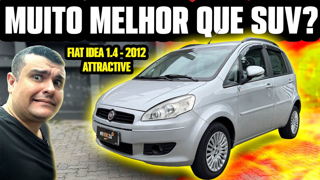 FIAT IDEA 1.4 FIRE - NÃO QUEBRA, BARATO DE MANTER mas SÓ TEM UM DEFEITO! (Avaliação)