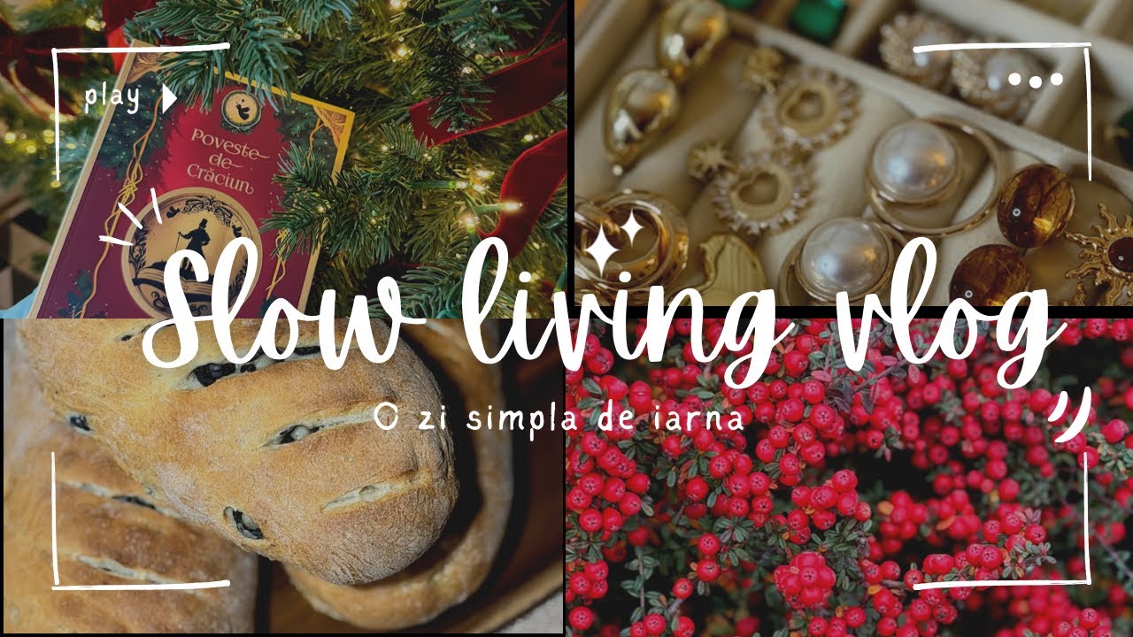 O zi simpla de iarna ❄️| Organizarea bijuteriilor, carti & painici cu masline 