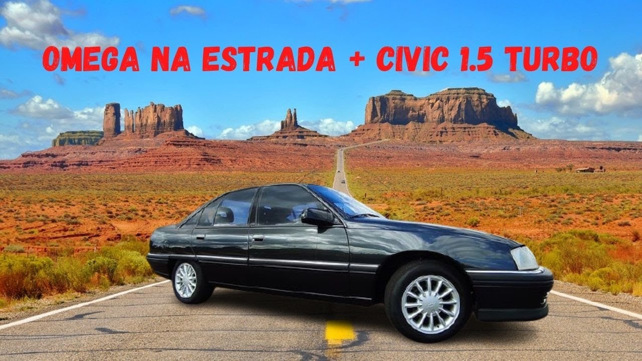 OMEGA NA ESTRADA + CIVIC 1.5 TURBO