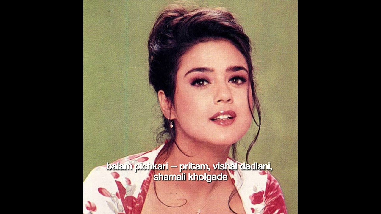 balam pichkari (sped up)