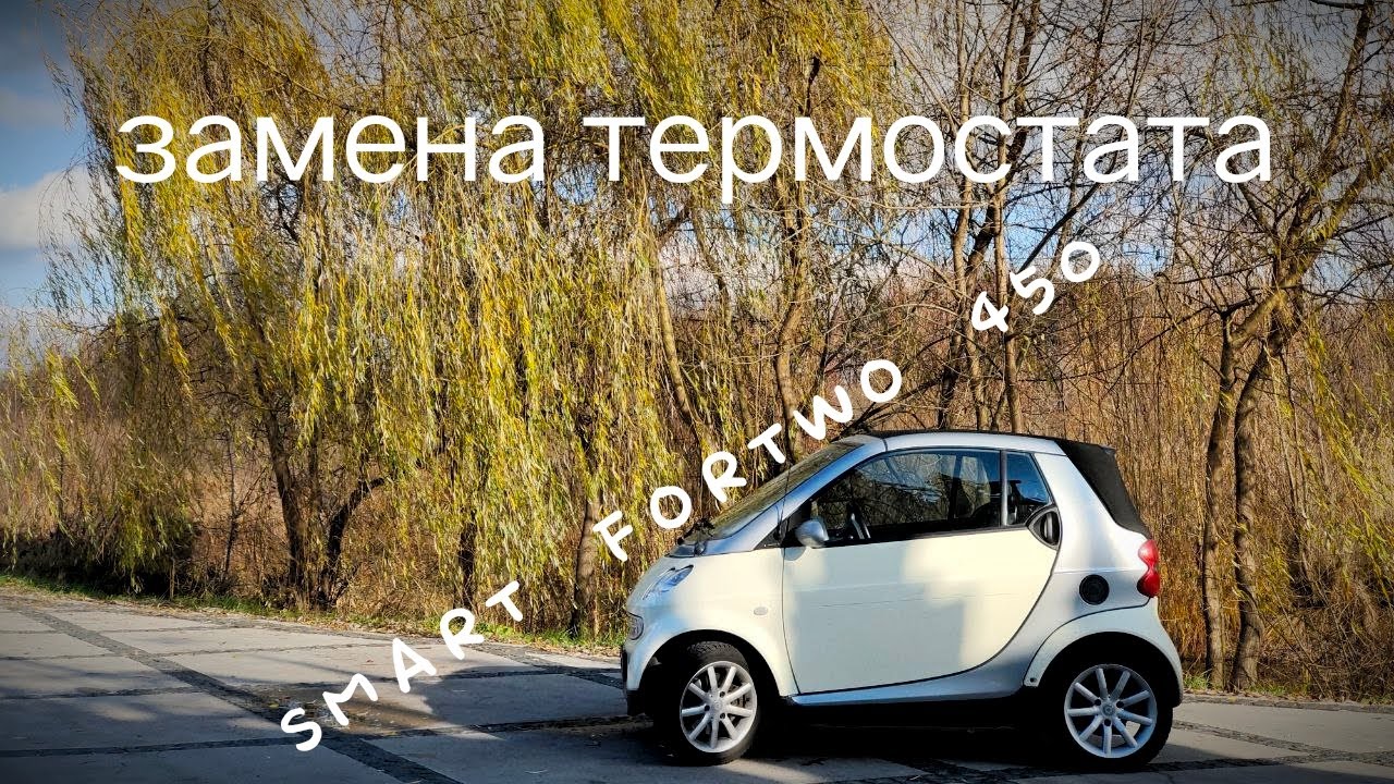 замена термостата в Смарте