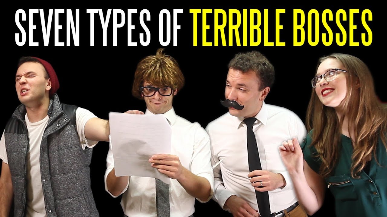 Seven Types of TERRIBLE BOSSES