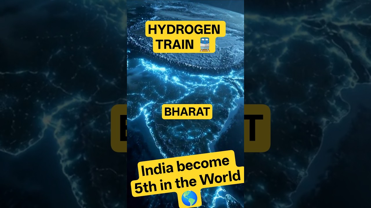 INDIA successfully TEST Hydrogen train 🚆 