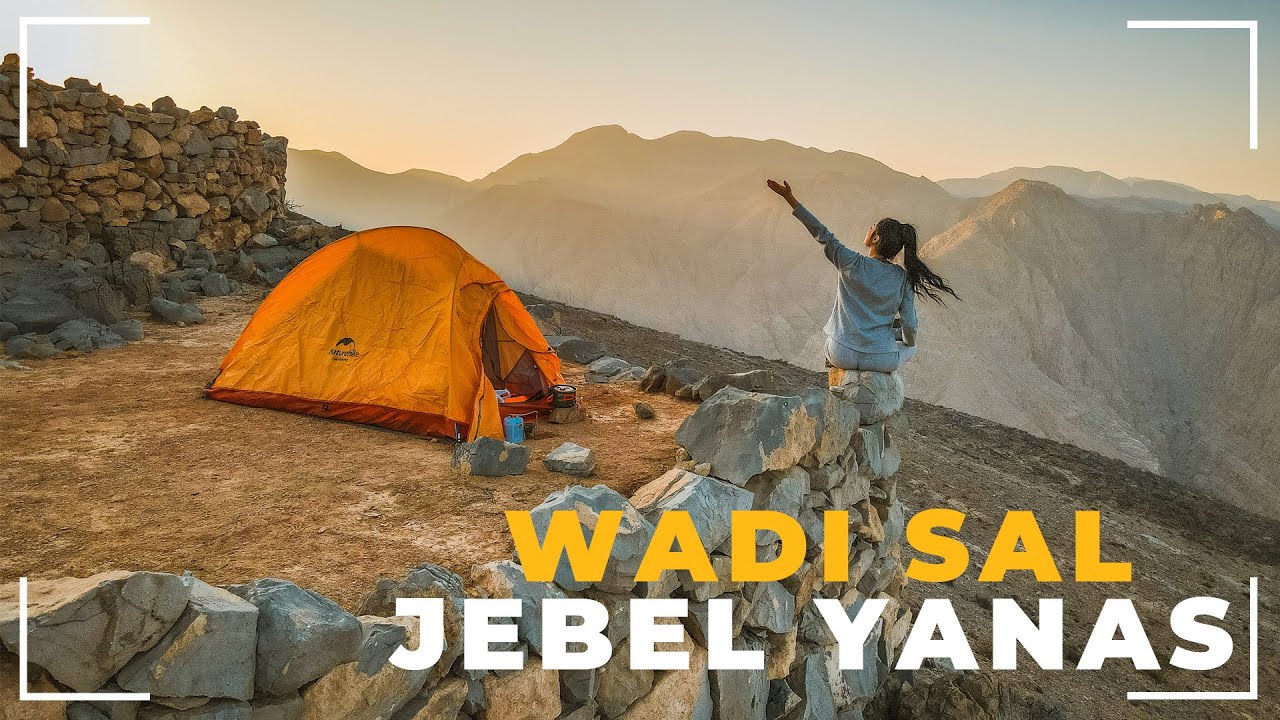 Ras Al Khaimah » camping & hiking: from Wadi Sal to Jebel Yanas (جبل ينس)