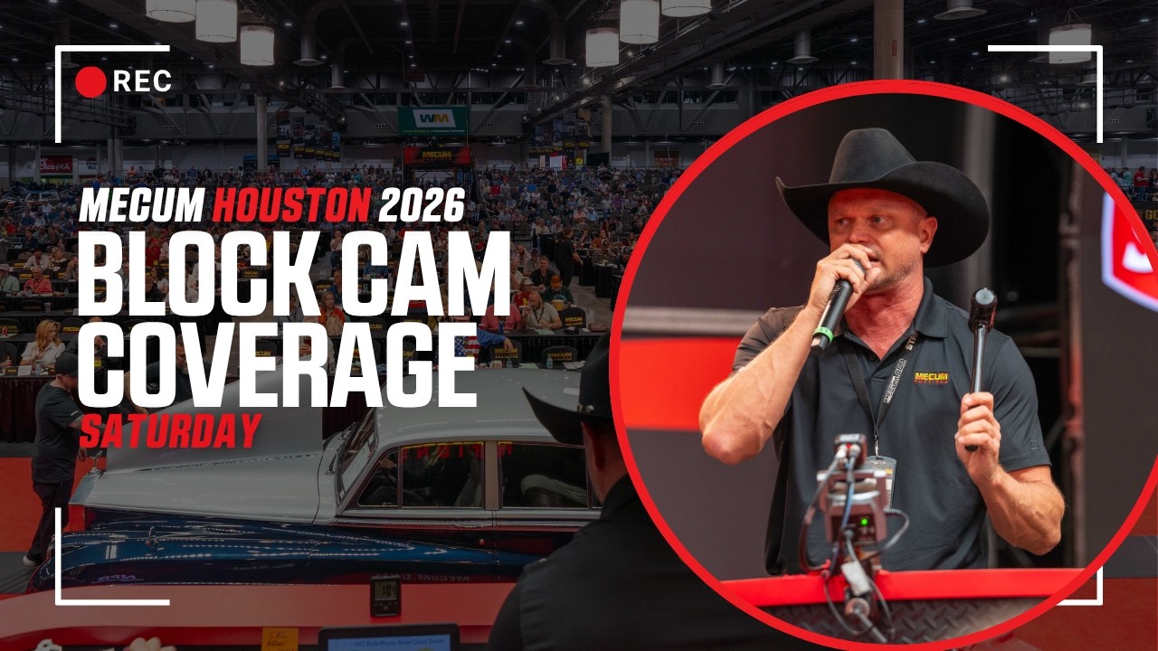Mecum Houston Live Block Cam: Saturday, April 11, 2026