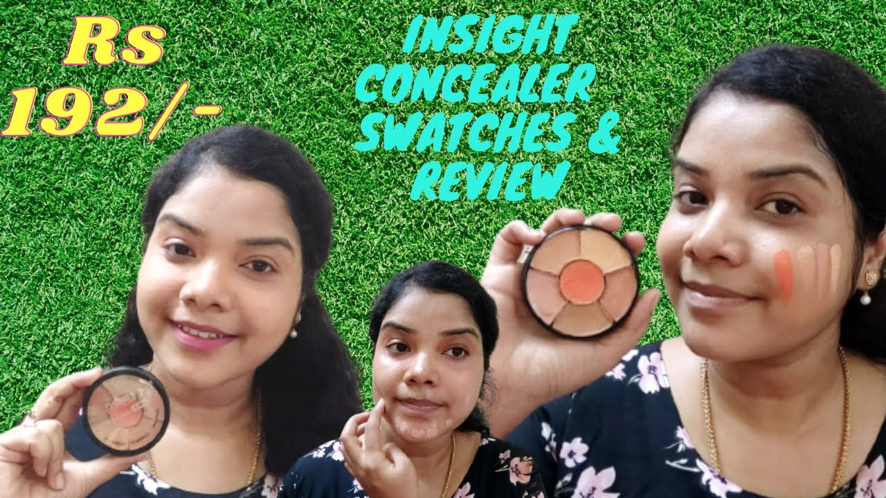 INSIGHT Concealer  SWATCHES & REVIEW || Tamil ll how to apply concealer makeup
