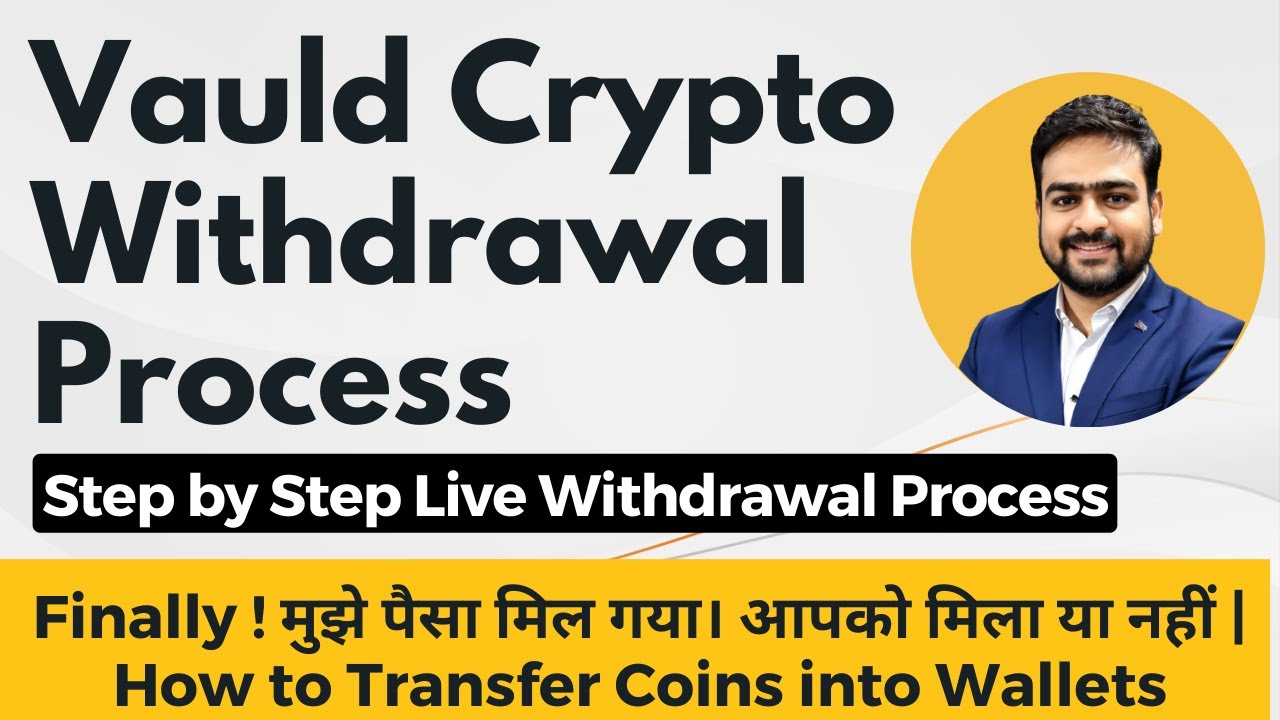 Vauld Crypto Withdrawal Process | Vauld Crypto Update | How to Withdraw Money From Vauld