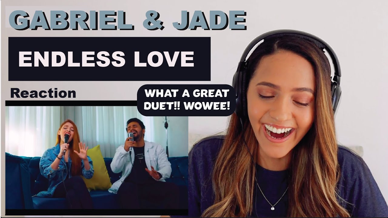 Gabriel Henrique Ft. Jade Salles - Endless Love (COVER) | REACTION!!