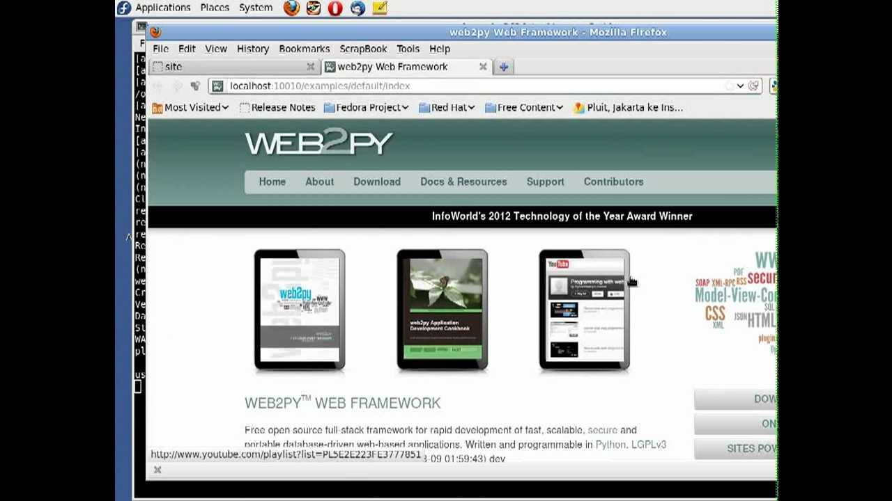 web2py getting started