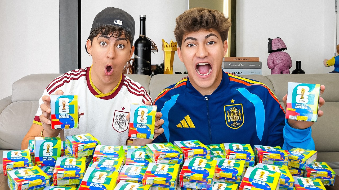 ABRIENDO SOBRES del MUNDIAL 2026 hasta CONSEGUIR a MESSI o CRISTIANO
