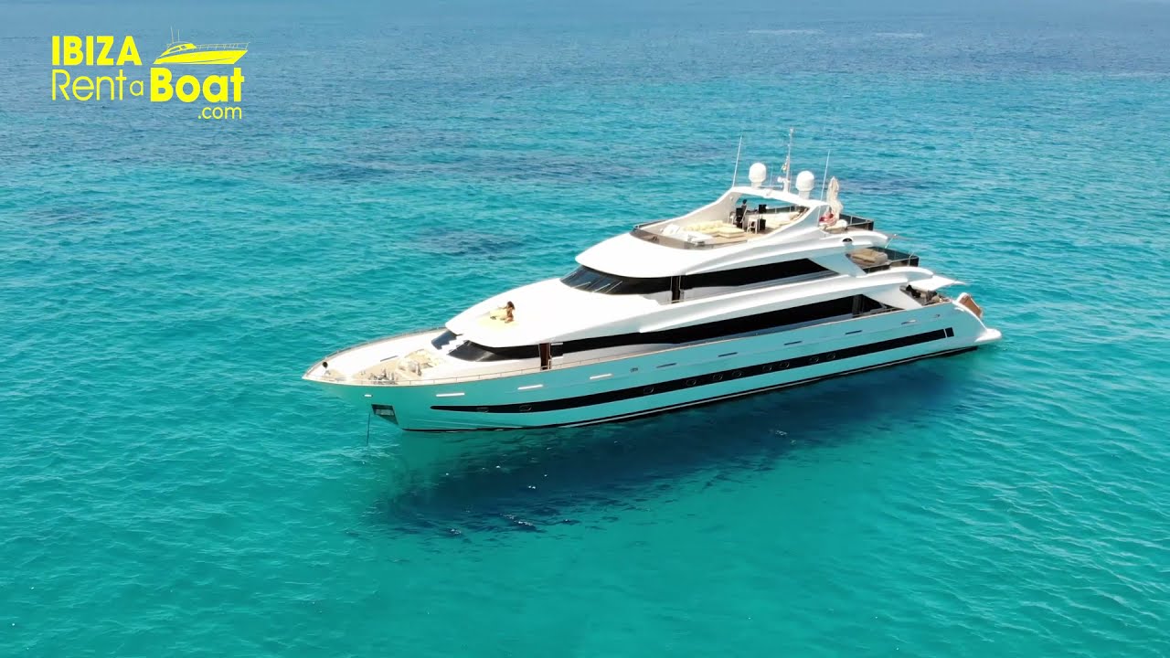 The biggest luxury yacht to rent in Ibiza this summer 2021.